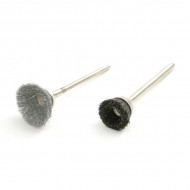Miniature cup brushes